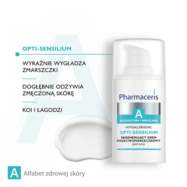 PHARMACERIS A OPTI-SENSILIUM PRZECIWZMARSZCZKOWY KREM POD PCZY 15 ML