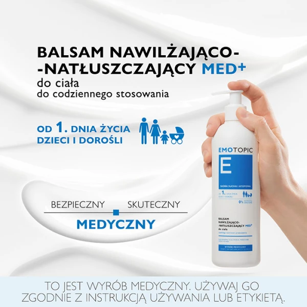 PHARMACERIS E EMOTOPIC BALSAM NAWILŻAJĄCO-NATŁUSZCZAJĄCY DO CIAŁA 400 ML