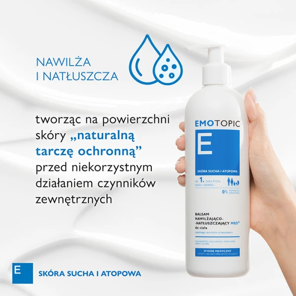 PHARMACERIS E EMOTOPIC BALSAM NAWILŻAJĄCO-NATŁUSZCZAJĄCY DO CIAŁA 400 ML