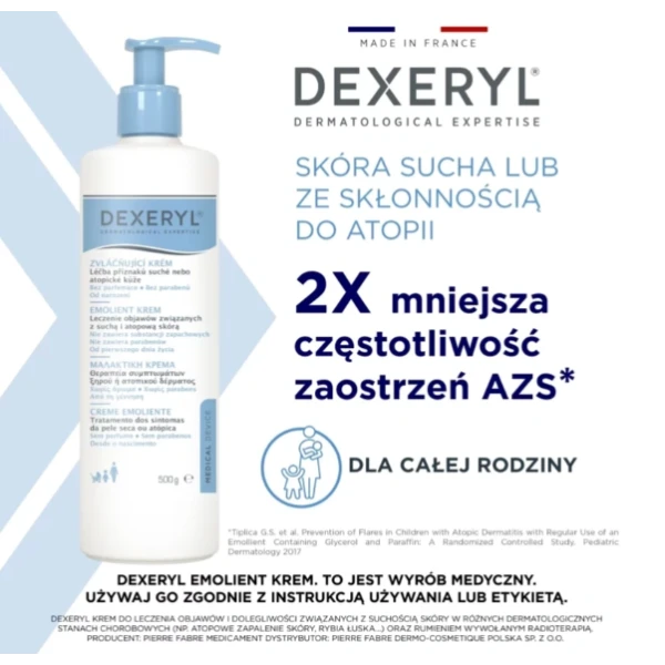 DEXERYL EMOLIENT KREM 500 G