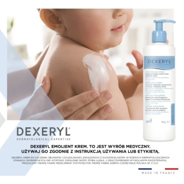 DEXERYL EMOLIENT KREM 500 G