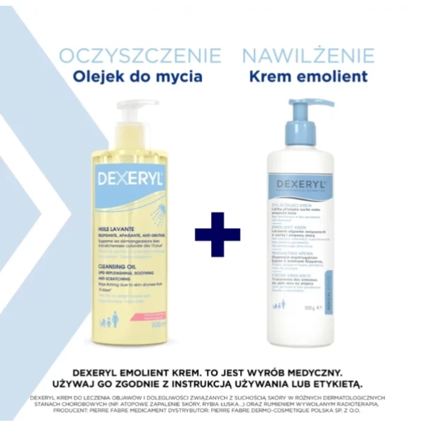 DEXERYL EMOLIENT KREM 500 G