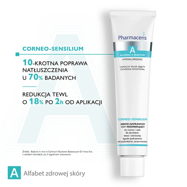 PHARMACERIS A CORNEO-SENSILIUM NAPRAWCZY KREM ŁAGODZĄCY 75 ML