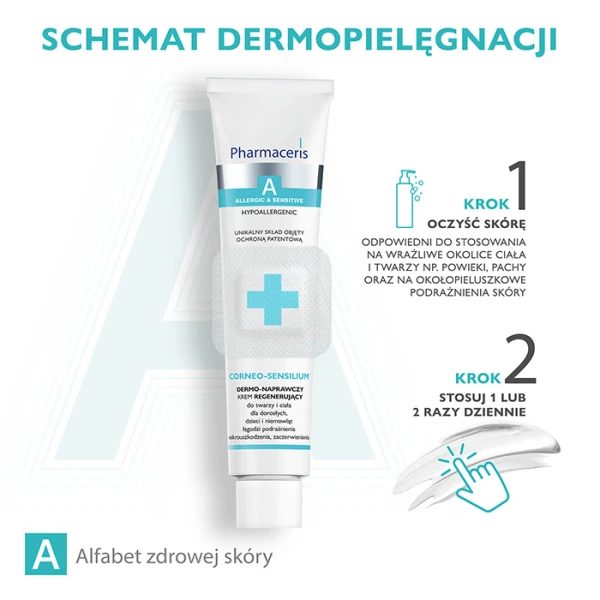 PHARMACERIS A CORNEO-SENSILIUM NAPRAWCZY KREM ŁAGODZĄCY 75 ML