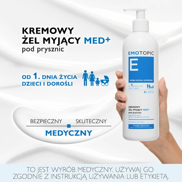 PHARMACERIS E EMOTOPIC ŻEL POD PRYSZNIC 400 ML 