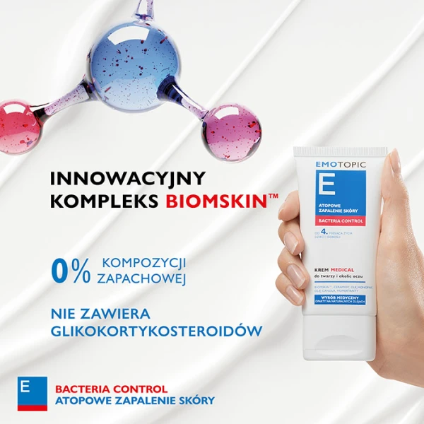 PHARMACERIS E EMOTOPIC BACTERIA CONTROL KREM DO TWARZY 50 ML