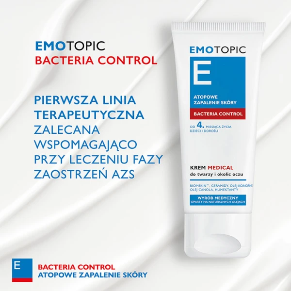 PHARMACERIS E EMOTOPIC BACTERIA CONTROL KREM DO TWARZY 50 ML