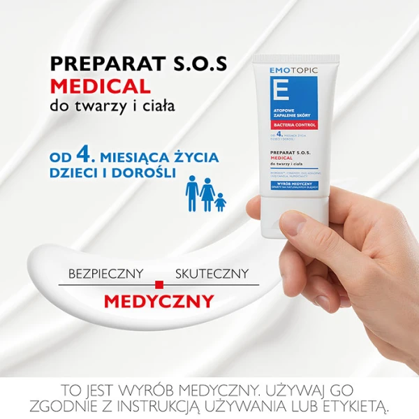 PHARMACERIS E EMOTOPIC BACTERIA CONTROL PREPARAT S.O.S. 30 ML