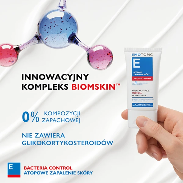 PHARMACERIS E EMOTOPIC BACTERIA CONTROL PREPARAT S.O.S. 30 ML