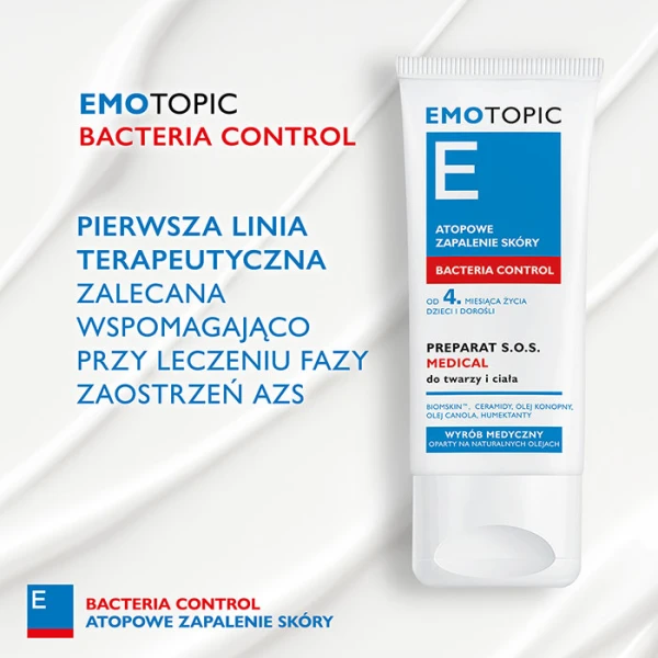 PHARMACERIS E EMOTOPIC BACTERIA CONTROL PREPARAT S.O.S. 30 ML