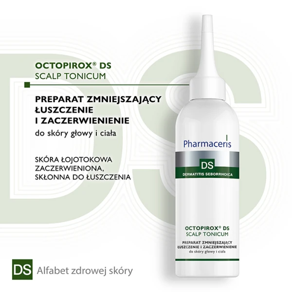 PHARMACERIS DS OCTOPIROX PREPARAT ZMNIEJSZAJĄCY ŁUSZCZENIE 100 ML