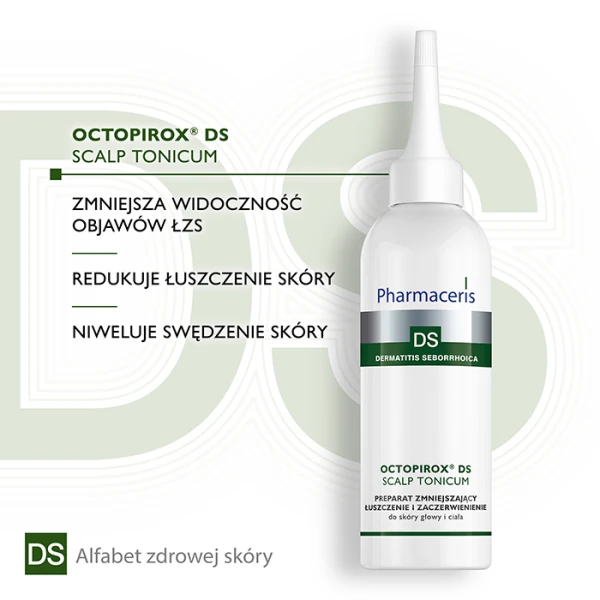 PHARMACERIS DS OCTOPIROX PREPARAT ZMNIEJSZAJĄCY ŁUSZCZENIE 100 ML