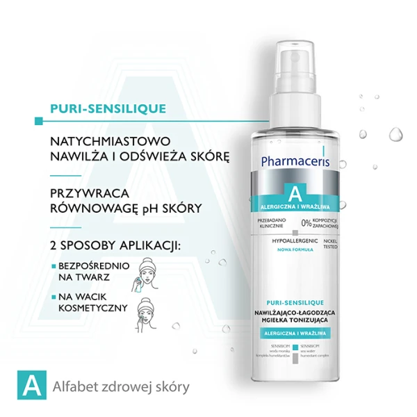 PHARMACERIS A PURI-SENSILIQUE MGIEŁKA TONIZUJĄCA 200 ML