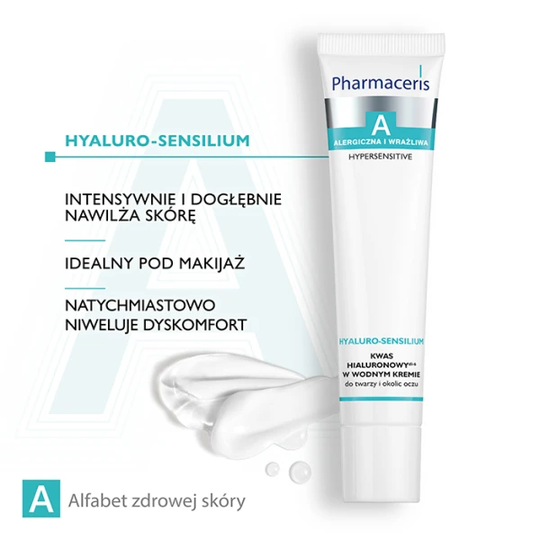 PHARMACERIS A HYALURO-SENSILIUM KWAS HIALURONOWY W KREMIE 40 ML