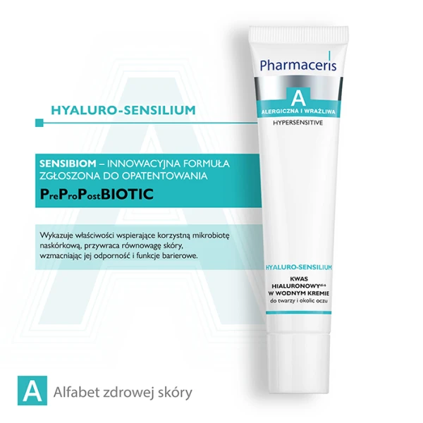 PHARMACERIS A HYALURO-SENSILIUM KWAS HIALURONOWY W KREMIE 40 ML