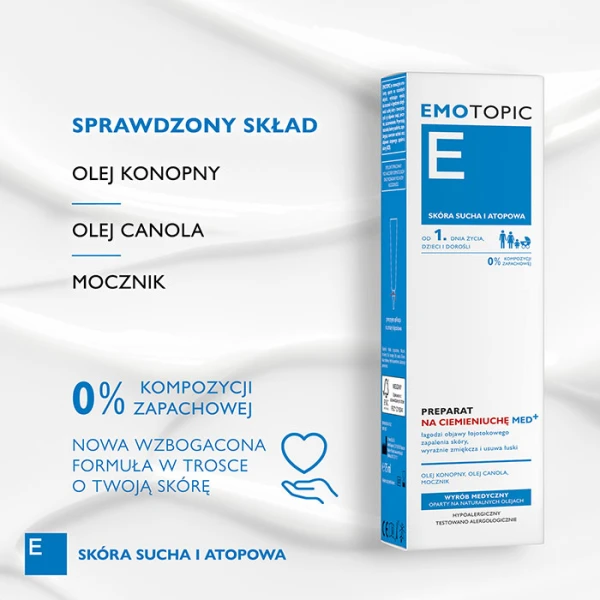 PHARMACERIS E EMOTOPIC PREPARAT NA CIEMIENIUCHĘ MED+ 75 ML