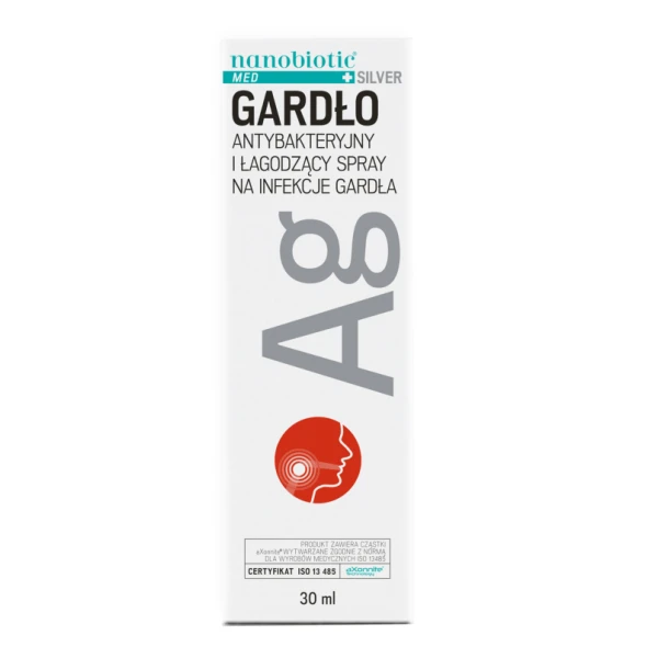 NANOBIOTIC® MED SILVER GARDŁO SPRAY 30 ML