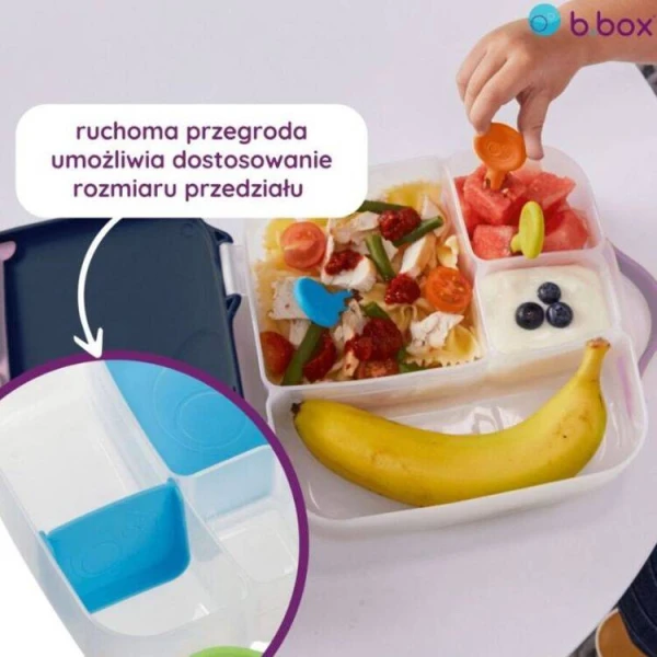 B.Box Mini lunchbox Blue Blaze 