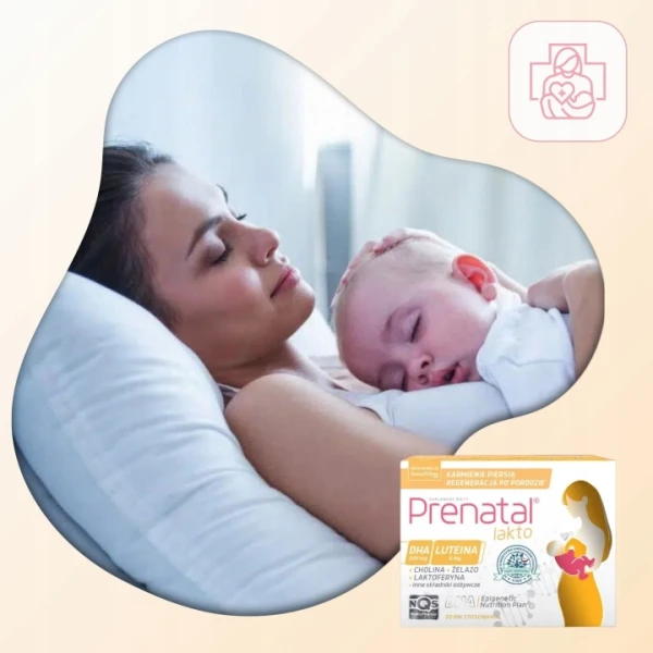 PRENATAL LACTO Karmienie piersią, regeneracja 30 kaps.+30 kaps.