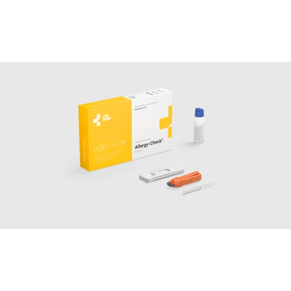 LAB HOME ALLERGY-CHECK TEST DIAGNOSTYCZNY NA ALERGIĘ I PASOŻYTY 