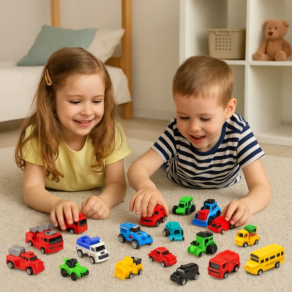 KALENDARZ ADWENTOWY AUTKA DLA DZIECI 24 ELEMENTY