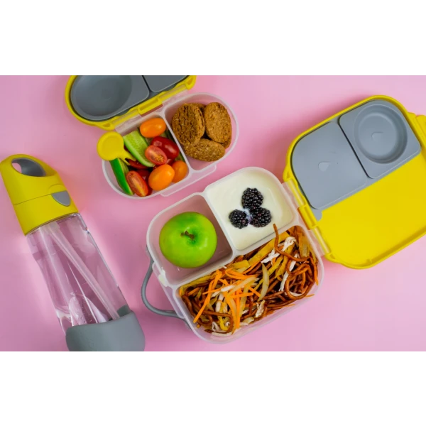 B.Box Lunchbox + butelka tritanowa ze słomką LEMON ZESTAW!