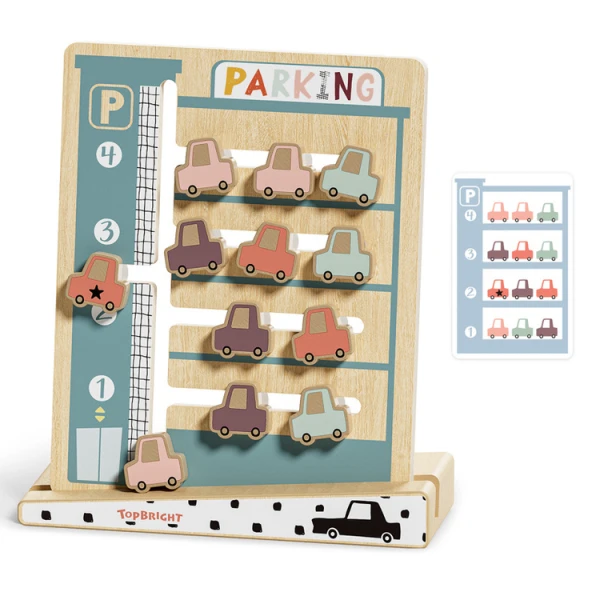 UKŁADANKA LOGICZNA DLA DZIECI PARKING 36m+ TOPBRIGHT