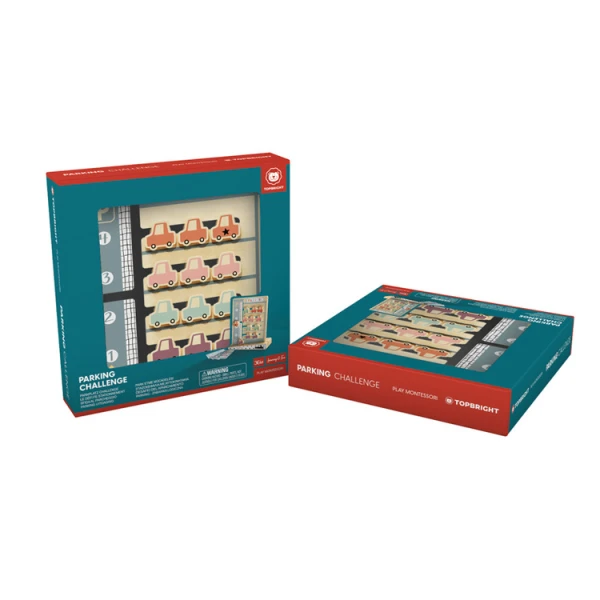 UKŁADANKA LOGICZNA DLA DZIECI PARKING 36m+ TOPBRIGHT