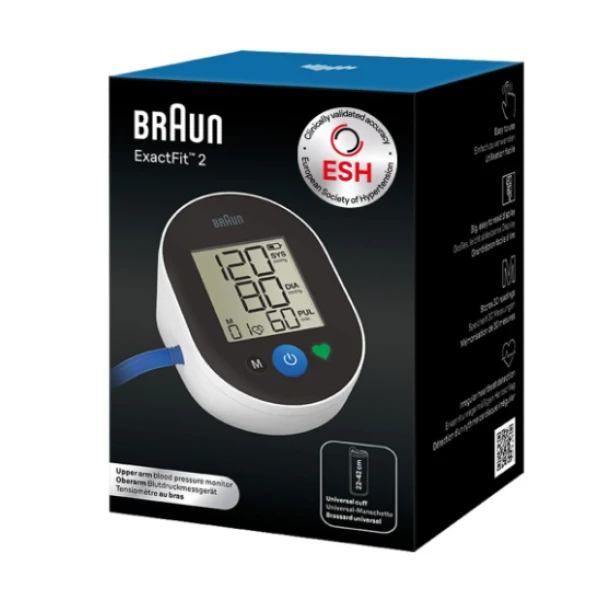 Braun ExactFit™ 2 Ciśnieniomierz naramienny elektroniczny