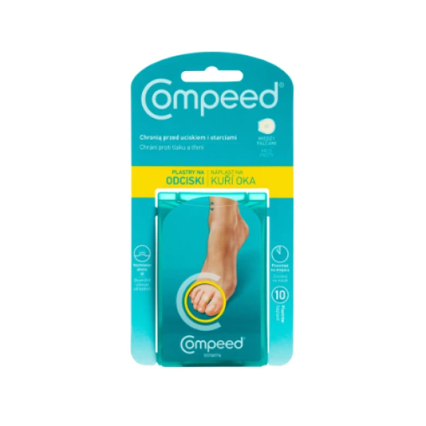 COMPEED PLASTRY NA ODCISKI MIĘDZY PALCAMI 10 SZT + PREZENT