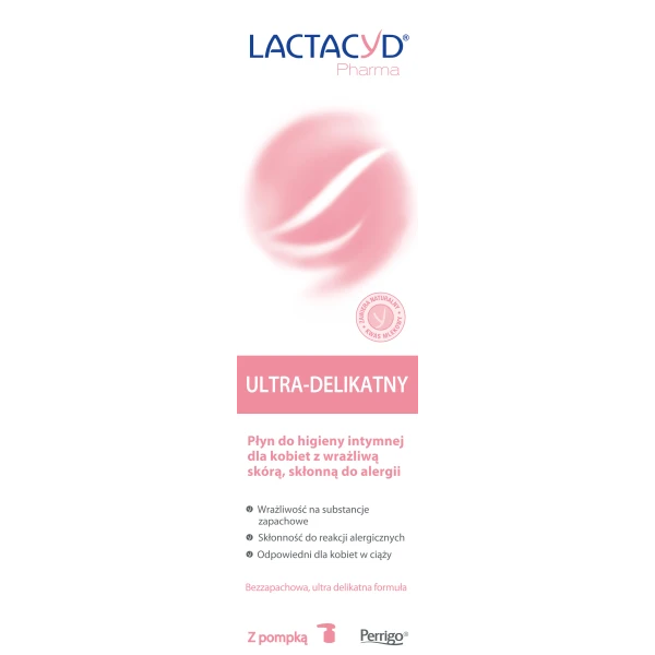 LACTACYD PH ULTRA-DELIKATNY PŁYN DO HIGIENY INTYMNEJ 250 ML