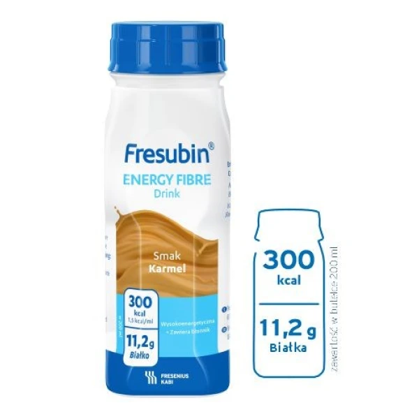 FRESUBIN ENERGY FIBRE DRINK SMAK KARMELOWY 200 ML