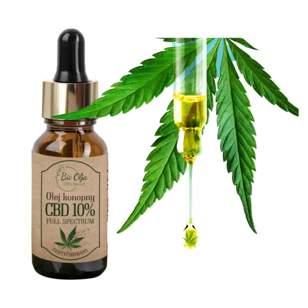 BIO OLJA OLEJ KONOPNY CBD 10% 10 ML