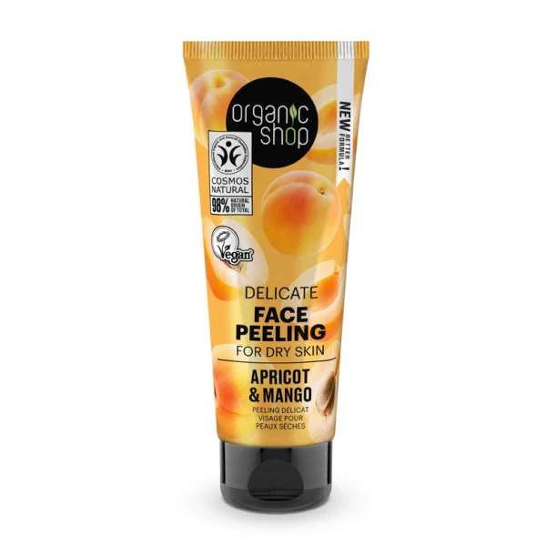 ORGANIC SHOP PEELING DO TWARZY DYNIA MIÓD DO SKÓRY TŁUSTEJ 75 ML 