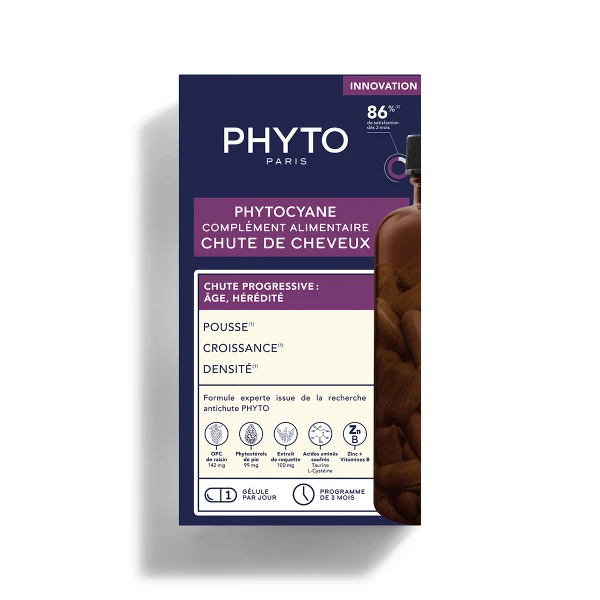 PHYTO PHYTOCYANE PRZECIW WYPADANIU WŁOSÓW 84 KAPSUŁEK