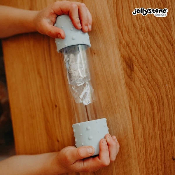 Butelka sensoryczna DIY, Śnieg, Jellystone Designs