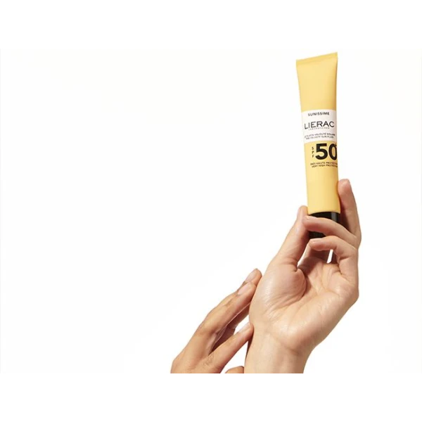 LIERAC SUNISSIME EMULSJA OCHRONNA DO TWARZY SPF 50+ 40 ML