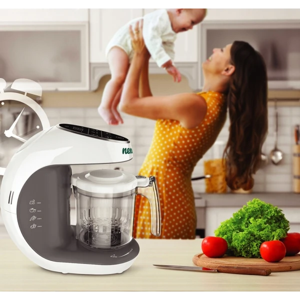 NENO CIBO BLENDER DO ZUPEK DLA DZIECI Z FUNKCJĄ GOTOWANIA NA PARZE