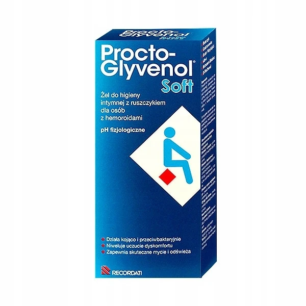 PROCTO-GLYVENOL SOFT ŻEL DO HIGIENY INTYMNEJ + NAWILŻANE CHUSTECZKI ZESTAW