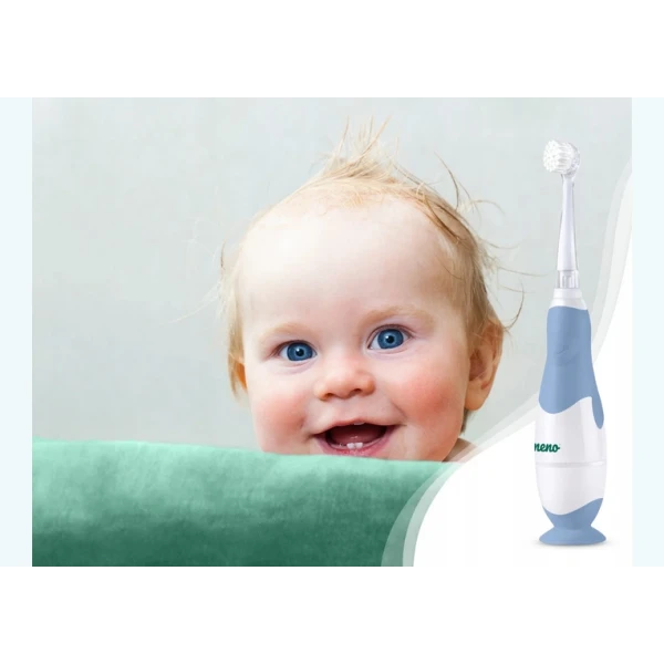 NENO DENTI BLUE ELEKTRYCZNA SZCZOTECZKA DO ZĘBÓW DLA DZIECI 0-3 LAT