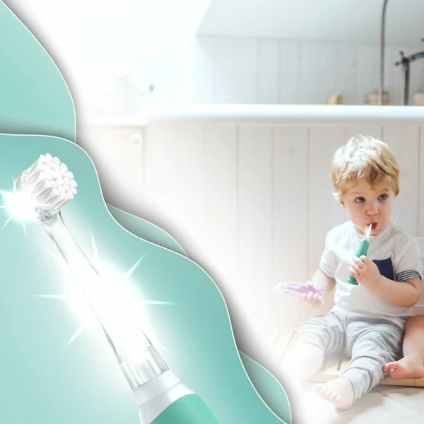 NENO DENTI MINT ELEKTRYCZNA SZCZOTECZKA DO ZĘBÓW DLA DZIECI 0-3 LAT