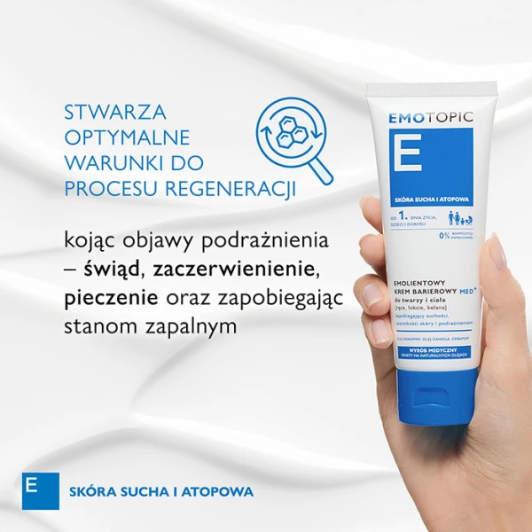 PHARMACERIS E EMOTOPIC SPECJALNY KREM NATŁUSZCZAJĄCY MED+ 75 ML