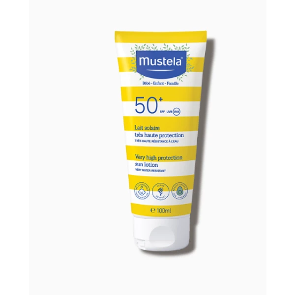 MUSTELA SUN 50 SPF Krem 100 ml + sztyft ZESTAW
