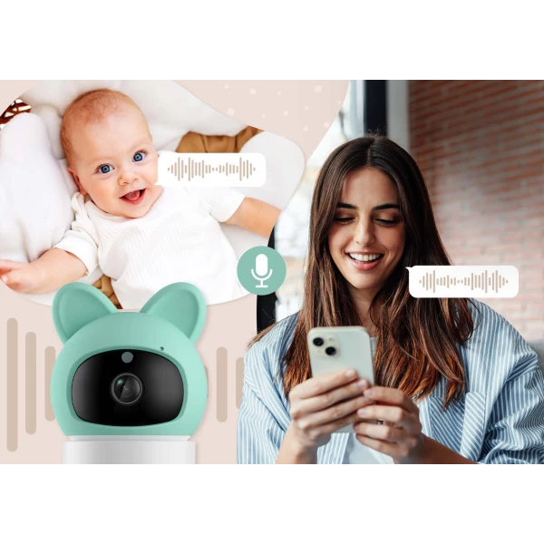 NENO ORSO BEZPRZEWODOWA NIANIA ELEKTRONICZNA WIFI IP