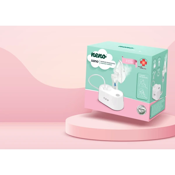 NENO SANO NEBULIZATOR KOMPRESOWY PNEUMATYCZNY TŁOKOWY 
