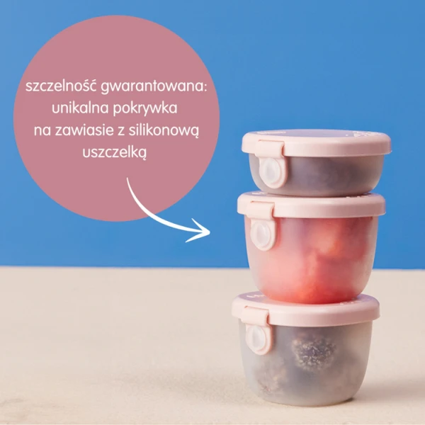 B.Box Pojemniki na przekąski 3 szt., Ocean