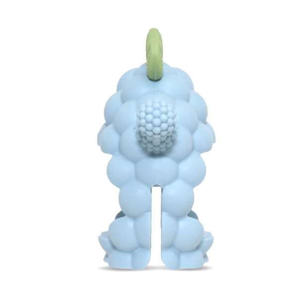 Gryzak silikonowy Razberry Grip, błękitny, RaZbaby