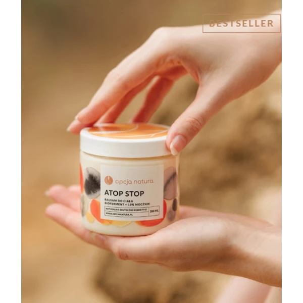 OPCJA NATURA ATOP STOP BALSAM DO CIAŁA BIOFERMENT + INNULINA 200 ML