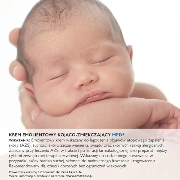 PHARMACERIS E EMOTOPIC KREM KOJĄCO-ZMIĘKCZAJĄCY MED+ 200 ML