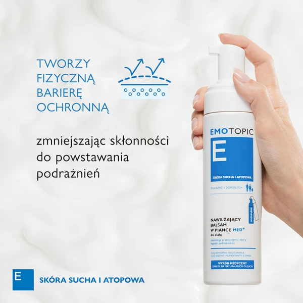 PHARMACERIS E EMOTOPIC NAWILŻAJĄCY BALSAM W PIANCE MED+ 200 ML